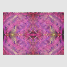 ピンクと紫の抽象芸術ティッシュペーパー