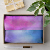 ピンクと紫の抽象芸術円パターン 薄葉紙 (ギフト)