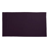 ピンクと紫の抽象芸術 枕カバー (裏面-左)