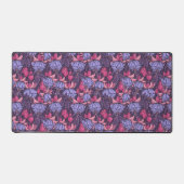 ピンクと紫の明るい赤紫色 デスクマット (正面)