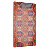 ピンクと紫の模様 クリップボード (右)