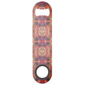 ピンクと紫の模様 スピード栓抜き (裏面)