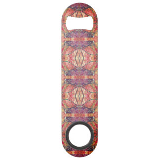 ピンクと紫の模様 スピード栓抜き