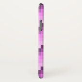 ピンクと紫の正方形 Case-Mate iPhoneケース (裏面/右)