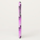ピンクと紫の正方形 Case-Mate iPhoneケース (裏面/左)
