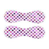 ピンクと紫の水玉模様 野球ボール (パネル)