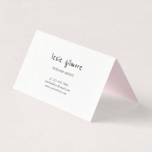 ピンクと紫の水色の発疹のギフト証明書 (裏面)