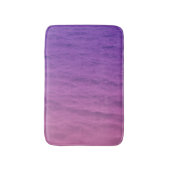 ピンクと紫の海 バスマット (正面縦)