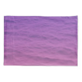 ピンクと紫の海 枕カバー (裏面)