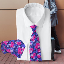 ピンクと紫の熱帯