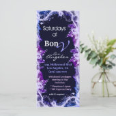 ピンクと紫の特殊なイベントラックカード (スタンド正面)