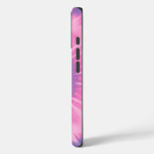 ピンクと紫の絞り染めの電話ケース Case-Mate iPhoneケース (裏面 / 左)
