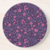 ピンクと紫の野生バラ コースター (正面)