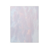 ピンクと紫の雲 ノートパッド (回転)