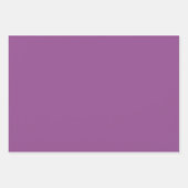 ピンクと紫の鳥の群れ ラッピングペーパーシート (正面3)