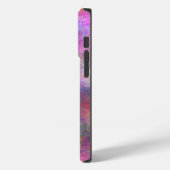 ピンクと紫の《写真》ぼけ味 Case-Mate iPhoneケース (裏面 / 左)