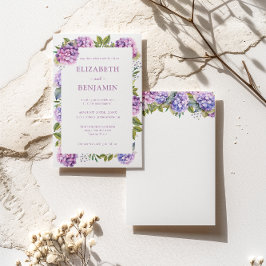 ピンクと紫紫紫紫紫紫紫紫紫水色結婚の 招待状