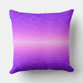 ピンクと紫 |ピクセル正方形ブロック飛行機 | クッション (裏面)