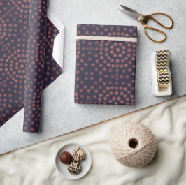 ピンクと紫 ラッピングペーパー