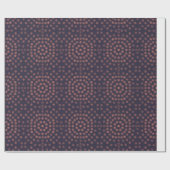 ピンクと紫 ラッピングペーパー (フラット)