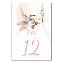 ピンクと緑のハミングバードフローラの水色