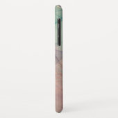 ピンクと緑の大理石ケースメイトiPhoneケース Case-Mate iPhoneケース (裏面/左)