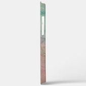 ピンクと緑の大理石ケースメイトiPhoneケース Case-Mate iPhoneケース (裏面 / 左)