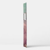 ピンクと緑の大理石ケースメイトiPhoneケース Case-Mate iPhoneケース (裏面 / 右)