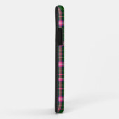 ピンクと緑の格子模様の電話ケース Case-Mate iPhoneケース (裏面/右)