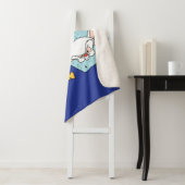 ピンクと脳 |レトロキャラクターグラフィックス シェルパブランケット (インサイチュ)