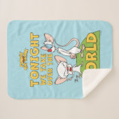 ピンクと脳 |世界を引き継ぐ シェルパブランケット (正面(横))