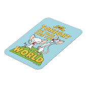 ピンクと脳 |世界を引き継ぐ マグネット (左側)