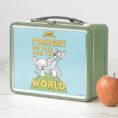 ピンクと脳 |世界を引き継ぐ メタルランチボックス (インサイチュ)