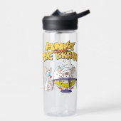 ピンクと脳 |研究室科学 ウォーターボトル (左面)