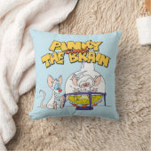 ピンクと脳 |研究室科学 クッション (ブランケット)