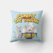 ピンクと脳 |研究室科学 クッション (裏面)