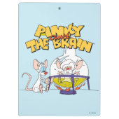 ピンクと脳 |研究室科学 クリップボード (裏面)