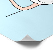 ピンクと脳 |研究室科学 ポスター (角)