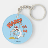 ピンクと脳 | Pinky "Narf!" キーホルダー (裏面)