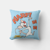 ピンクと脳 | Pinky "Narf!" クッション (正面)