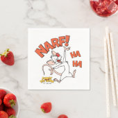 ピンクと脳 | Pinky "Narf!" スタンダードカクテルナプキン (インサイチュ)