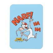 ピンクと脳 | Pinky "Narf!" マグネット (縦)
