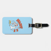 ピンクと脳 | Pinky "Narf!" ラゲッジタグ (正面横)