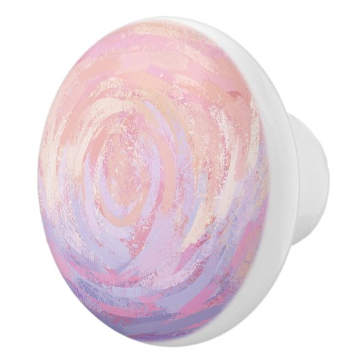 ピンクと臭い セラミックノブ (右)