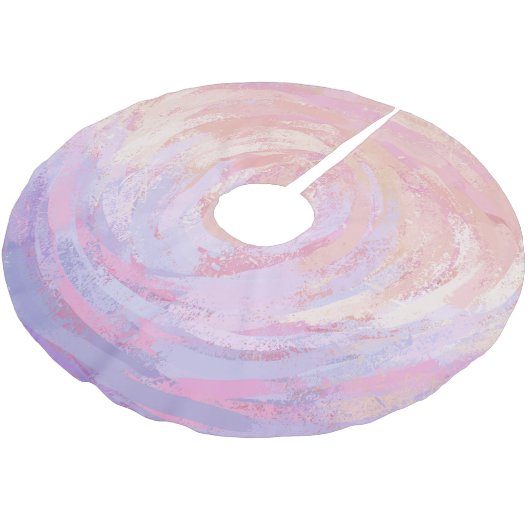 ピンクと臭い ブラッシュドポリエステルツリースカート (アングル)