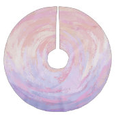 ピンクと臭い ブラッシュドポリエステルツリースカート (正面)