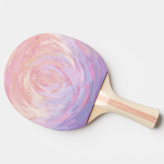 ピンクと臭い 卓球ラケット (横)