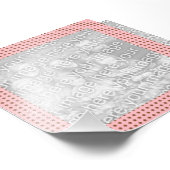 ピンクと茶色のドットのフレーム写真 フォトプリント            (角)