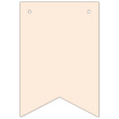 ピンクと茶色の牛のプリント バンティングフラッグ (第2の旗)