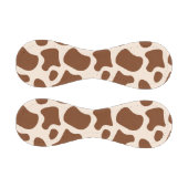 ピンクと茶色の牛のプリント 野球ボール (パネル)